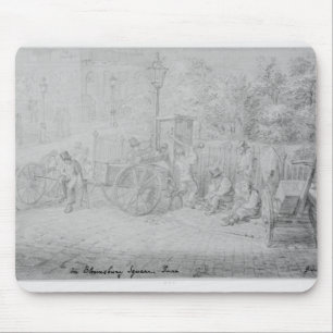 In Bloomsbury Square during the heat wave, 1828 Mouse Pad