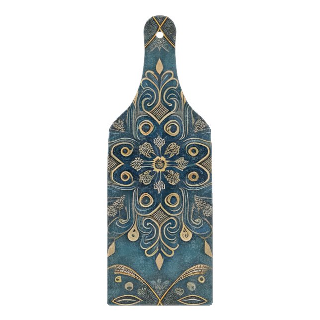 in blue cutting board (Front)