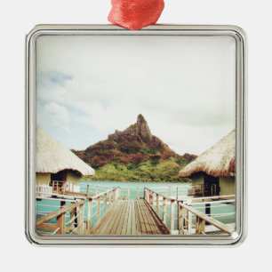 In Bora Bora Metal Ornament