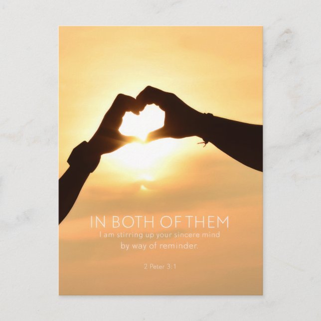 In Both Of Them Postcard (Front)