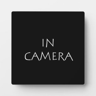 In Camera Plaque