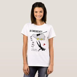 In case of broomstick accident customizable T-Shirt