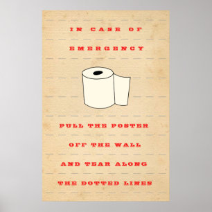 IN CASE OF EMERGENCY   POSTER