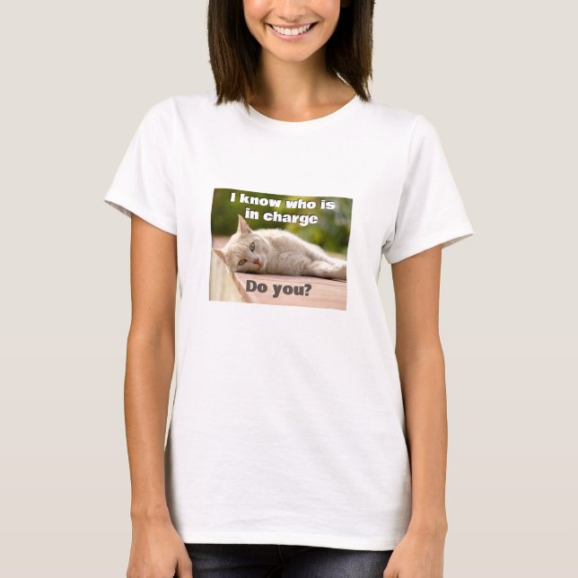 In charge (light) T-Shirt (Front)