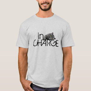 In Charge, Too Cute British Shorthair Cat T-Shirt