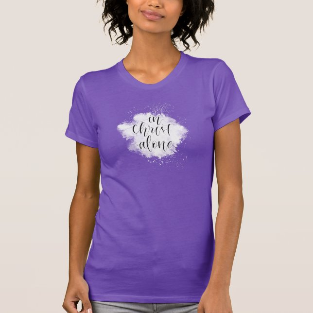 In Christ alone T-Shirt (Front)