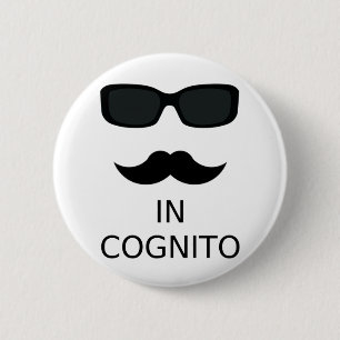 In Cognito 2 Inch Round Button