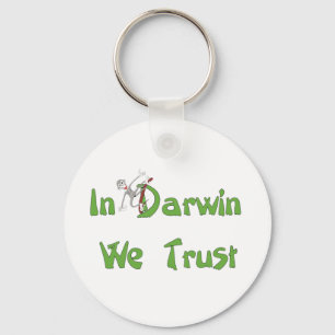 In Darwin We Trust Keychain