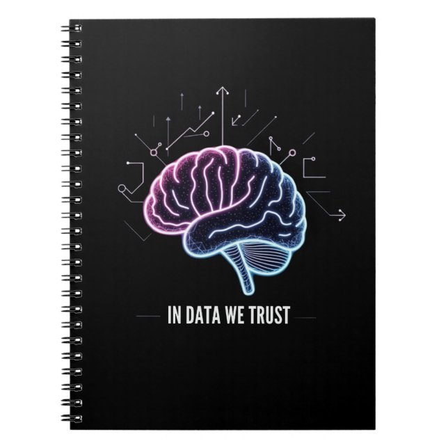 In Data We Trust Notebook (Front)