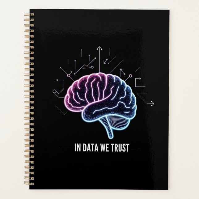 In Data We Trust Planner (Front)