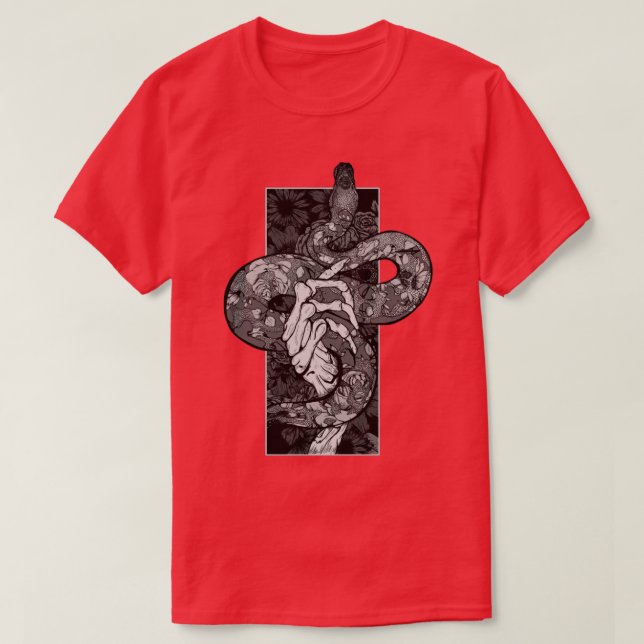 In deaths grip T-Shirt (Design Front)