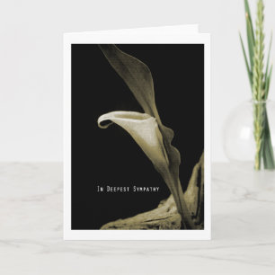 in deepest sympathy card