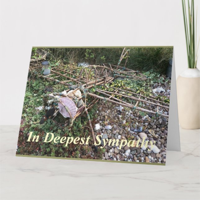 In Deepest Sympathy Card (Big Card) (Front)