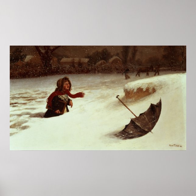 In Difficulties Poster (Front)