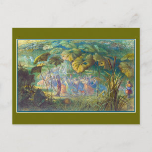 In Fairyland: An Elfin Dance Postcard