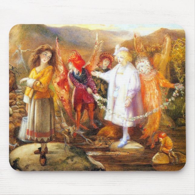 In Fairyland John Anster Fitzgerald Mouse Pad (Front)