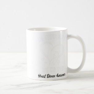 In February We Go Red American Heart Disease Aware Coffee Mug