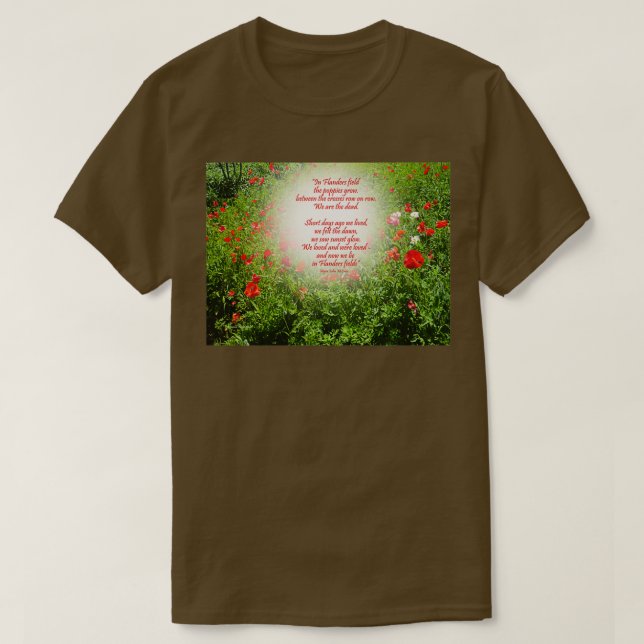 In Flanders Fields T-Shirt (Design Front)