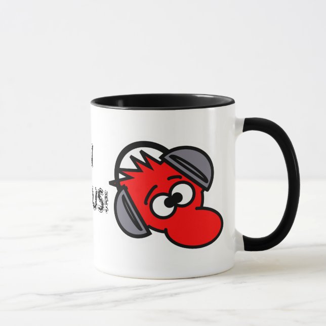 IN FOCUS! Headphone dude ceramic mug (Right)