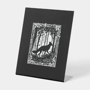 In Forest Cottagecore Goblincore Forestcore Aesthe Pedestal Sign