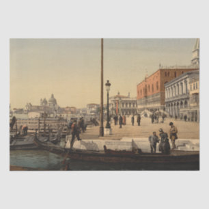 In Front of Doge's Palace, Venice, Italy Tissue Paper