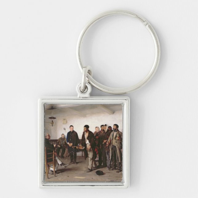 In Front of the Magistrate Keychain (Front)
