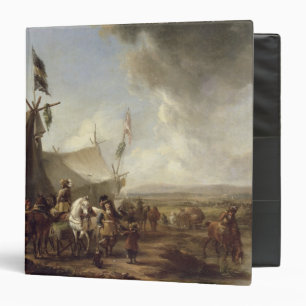 In front of the Market Tent Binder