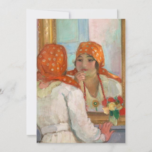 In Front of the Mirror | Henri Lebasque (Front)