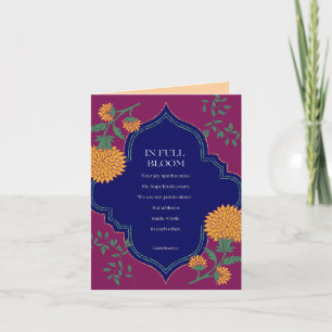 In Full Bloom Holiday Card