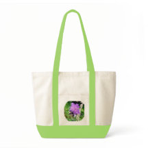 In full flower - carrying bag with bumblebee motif