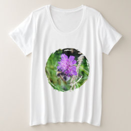 In full flower - Ladies T-shirt Plus Size