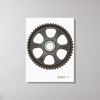 In Gear Art Canvas Print