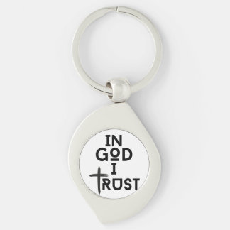 In God I Trust Keychain