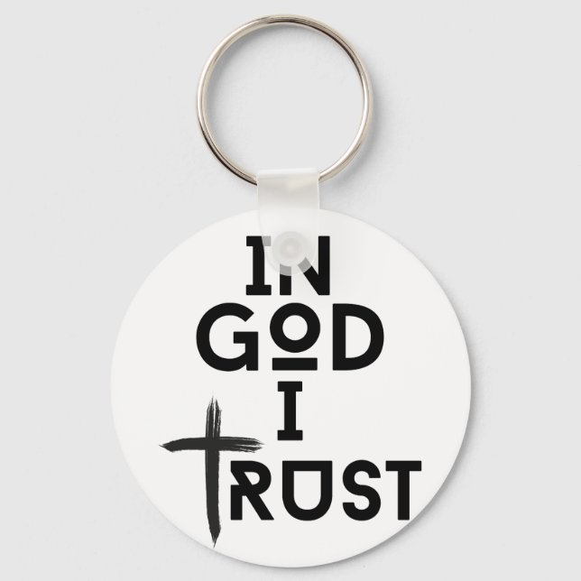 In God I Trust Keychain (Front)