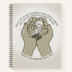 In God’s Hands Notebook