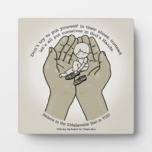 In God’s Hands Plaque