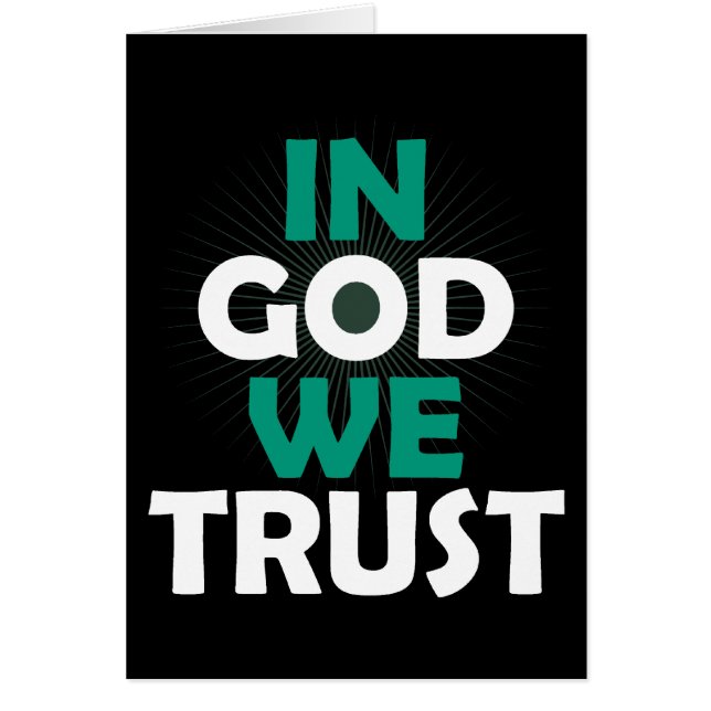 In God We Trust (Front)