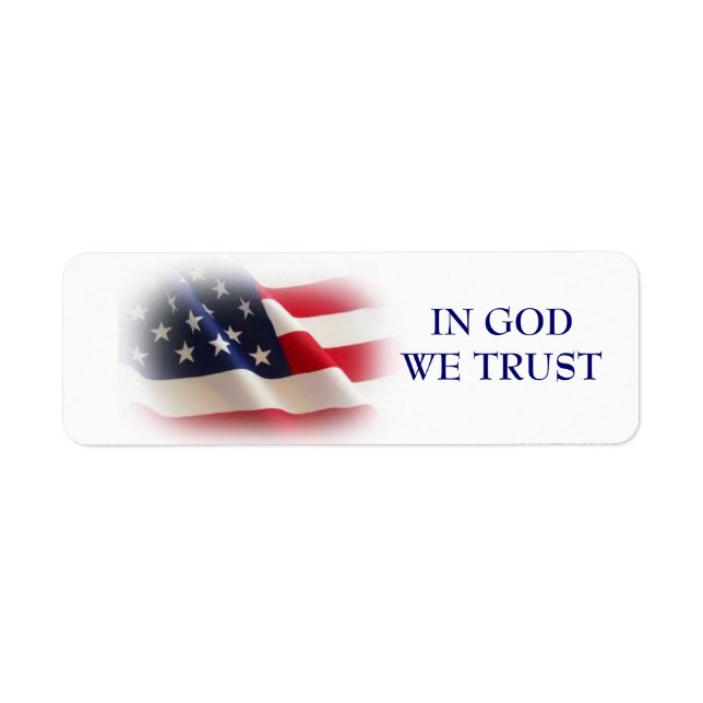 IN GOD WE TRUST (Front)