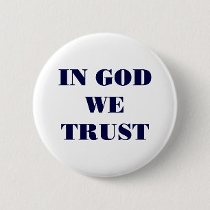 In God We Trust 2 Inch Round Button