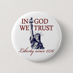 In God We Trust 2 Inch Round Button