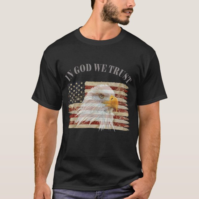 In God We Trust American Respect T-Shirt (Front)