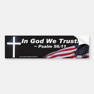 In God We Trust Bumper Sticker