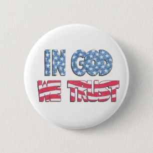 In God We Trust Button