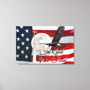In God We Trust Canvas Print