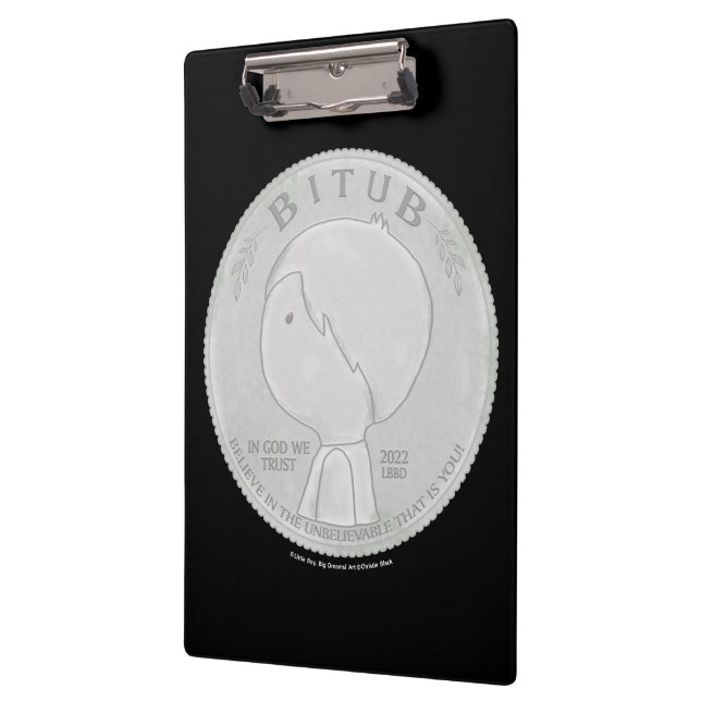 In God We Trust Clipboard (Left)