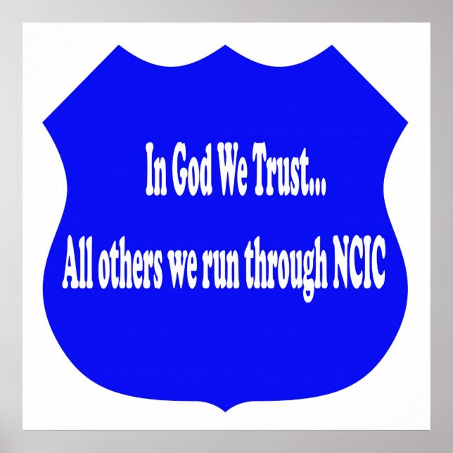 In God We Trust Print (Front)