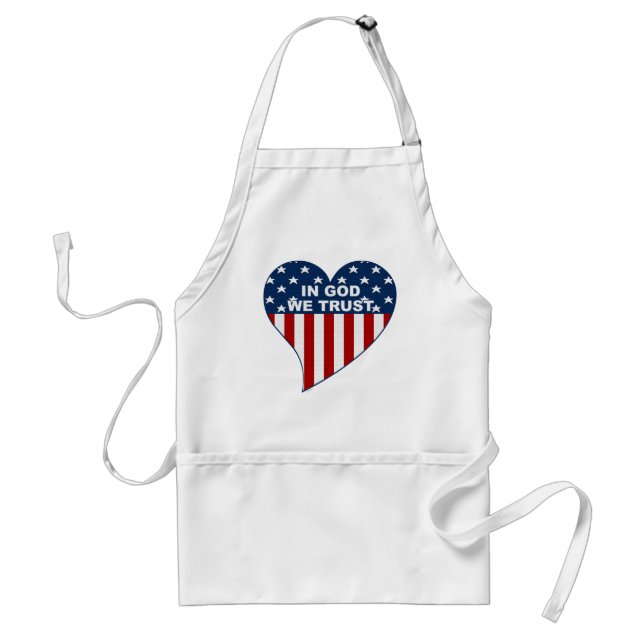 In God We Trust Standard Apron (Front)