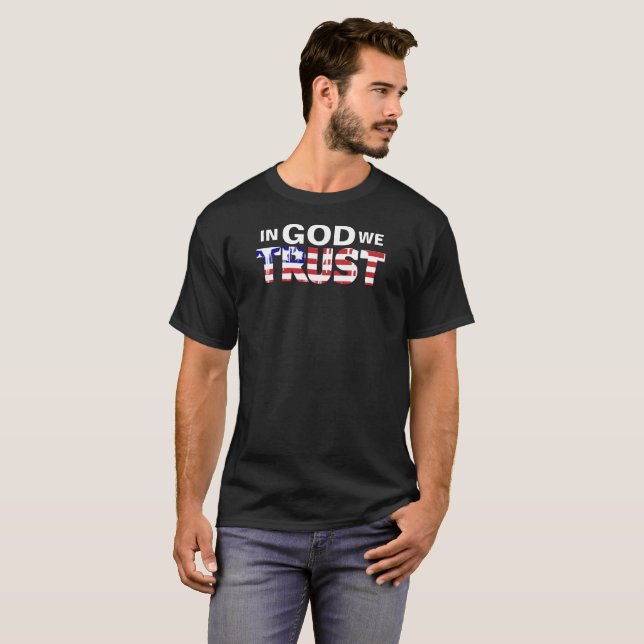 In God We Trust T-Shirt (Front Full)