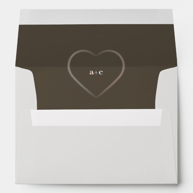 in God's love Wedding Invitation Envelope (Back (Bottom))