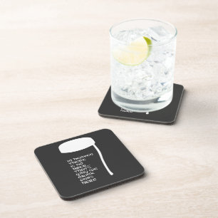 In Heaven there is no beer Coaster